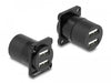 EAN 4043619878123 - DeLOCK 87812 cambiador de género para cable USB A Negro imagen 1