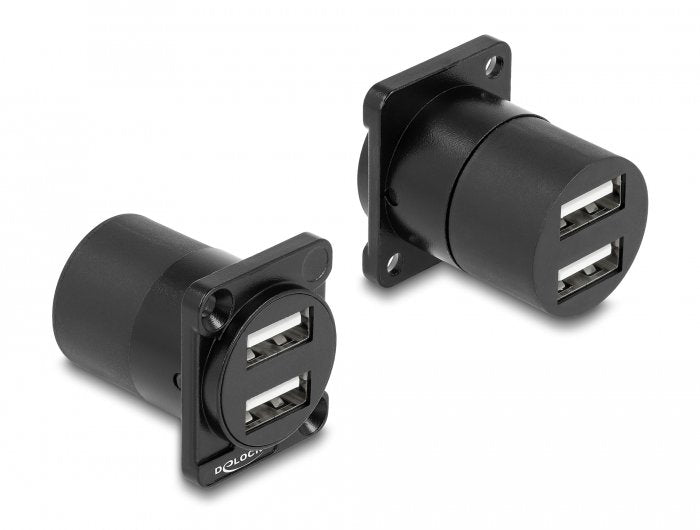 EAN 4043619878123 - DeLOCK 87812 cambiador de género para cable USB A Negro imagen 1