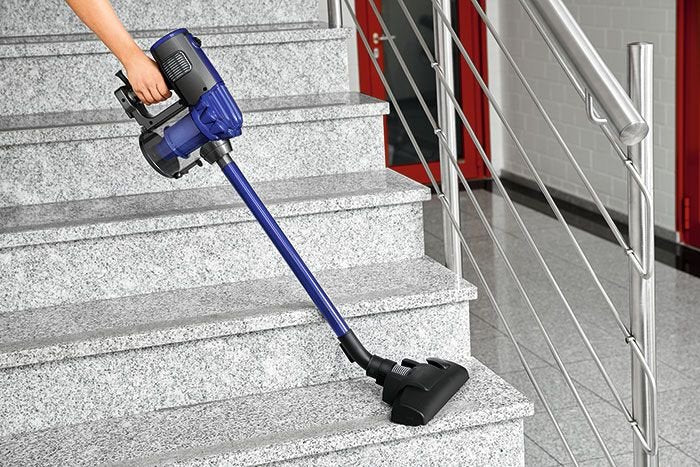 EAN 4004470194838 - Bomann BS 1948 CB N Aspiradora escoba 2 en 1 Corriente alterna Secar HEPA Sin bolsa 600 W Azul imagen 5