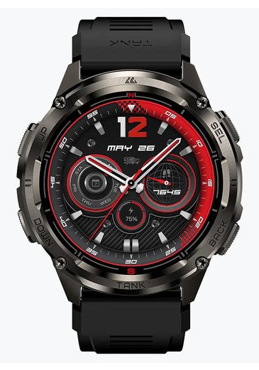 EAN 6974958251156 - KOSPET TANK T3 ULTRA 2 3,63 cm (1.43") AMOLED 48 mm Digital 466 x 466 Pixeles Pantalla táctil Negro GPS ( imagen 2