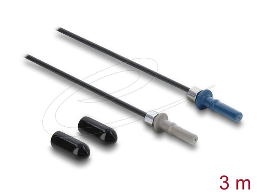 EAN 4043619910359 - DeLOCK 91035 adaptador de fibra óptica 1 pieza(s) Negro, Gris, Azul imagen 1