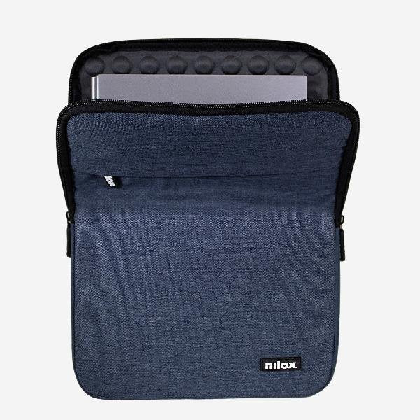 EAN 8431775036031 - Nilox SLEEVE 15.6 AZUL 39,6 cm (15.6") Funda imagen 3