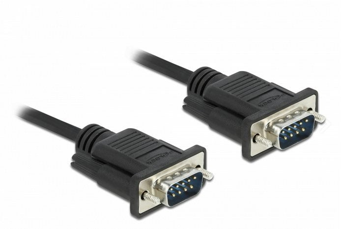 EAN 4043619865758 - DeLOCK 86575 cable de serie Negro RS-232 Sub-D9 imagen 1
