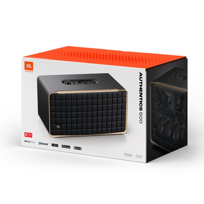 EAN 1200130000683 - JBL Authentics 500 Negro, Oro Alámbrico 135 W imagen 10