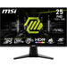 EAN 4711377251204 - MSI MAG 255XF pantalla para PC 62,2 cm (24.5") 1920 x 1080 Pixeles Full HD Negro imagen 1