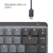 EAN 5099206103368 - Logitech Master 920-010837 teclado Oficina RF Wireless + Bluetooth QWERTY Internacional de EE.UU. Gris imagen 12