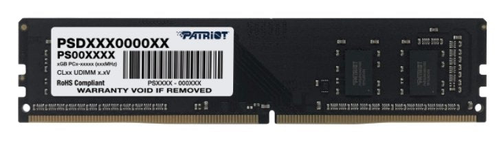 EAN 4711378427752 - Patriot Memory Signature Line módulo de memoria 8 GB 1 x 8 GB DDR5 5200 MT/s 288-pin DIMM imagen 1
