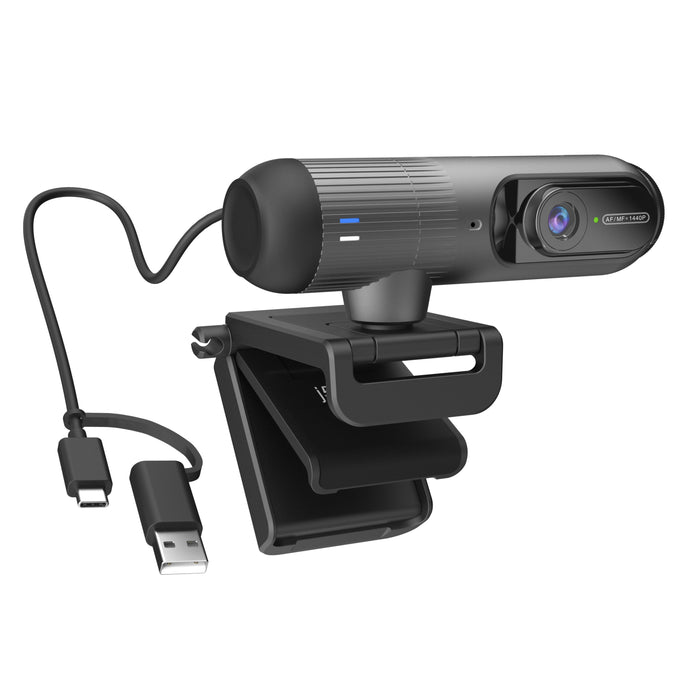 EAN 4712795089554 - j5create JVU302 cámara web 5 MP 2560 x 1440 Pixeles USB-C Negro imagen 2