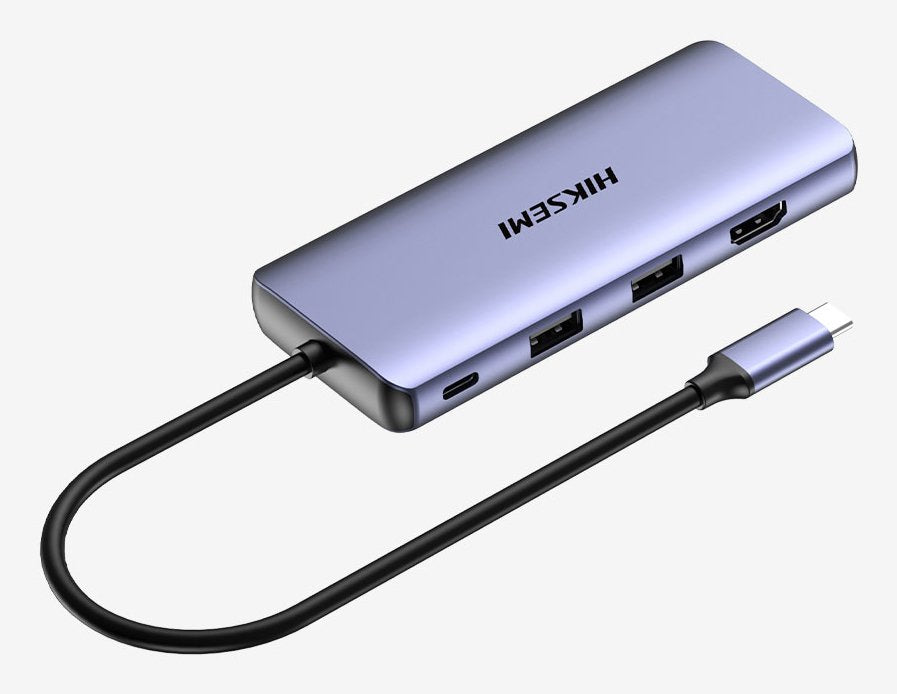 EAN 6974202728526 - Hikvision HS-HUB-DS11 base para portátil y replicador de puertos Alámbrico USB Tipo C Gris imagen 3
