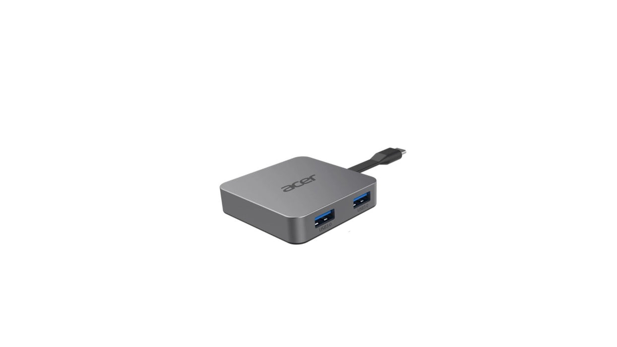 EAN 4712842946403 - Acer 4-in-1 Type-C Dongle Alámbrico USB 3.2 Gen 1 (3.1 Gen 1) Type-C Plata imagen 1