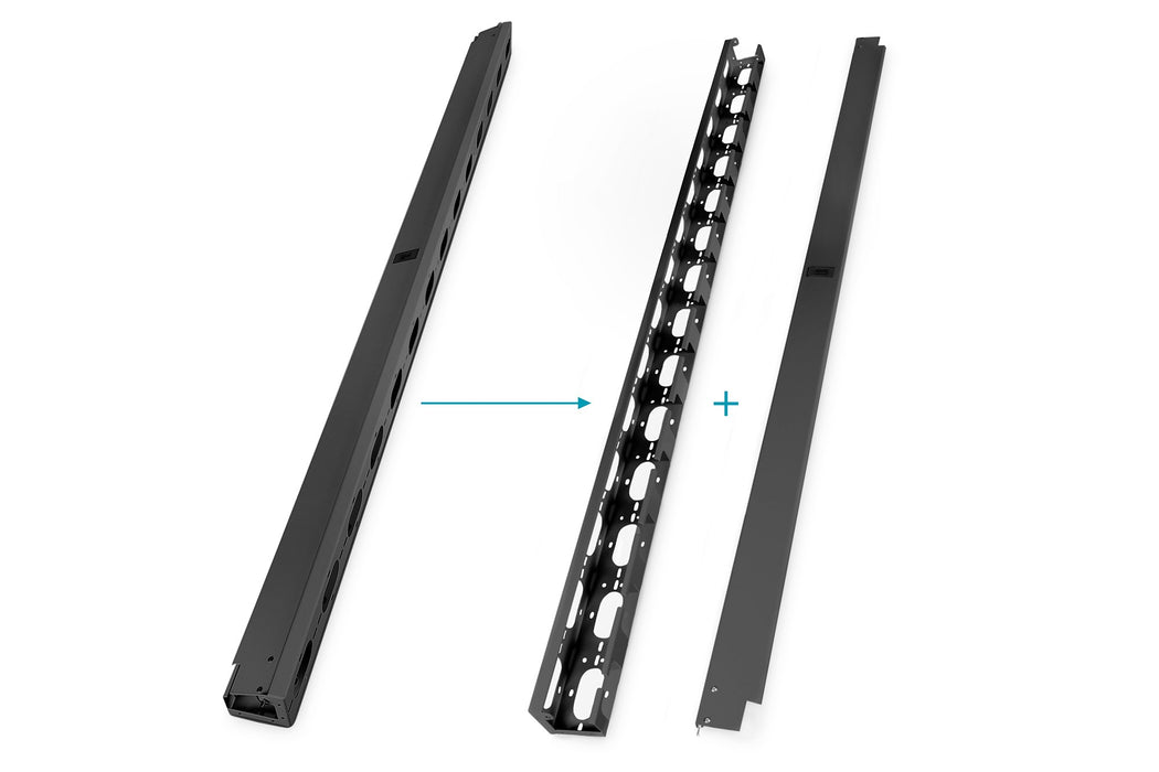 EAN 4016032333012 - Digitus DN-19 ORG-42U-B accesorio de bastidor Panel de gestión de cables imagen 3