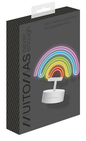 EAN 8021735224372 - Muitomas NEONRAINBOWC lámpara de mesa Neon F Blanco imagen 2
