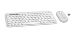 EAN 5099206115767 - Logitech 920-012204 teclado Ratón incluido Universal RF Wireless + Bluetooth QWERTZ Alemán Blanco imagen 2