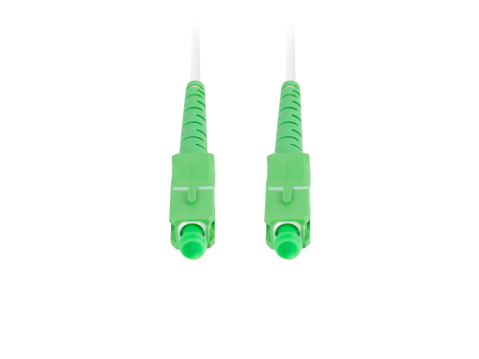 EAN 5901969430745 - Lanberg FO-SASA-SS31-0100-WH Cable de fibra óptica e InfiniBand 10 m SC Blanco imagen 3