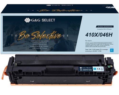 EAN 6942383125311 - G&G GS-HCF411XU cartucho de tóner 1 pieza(s) Compatible Cian imagen 1