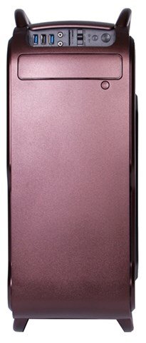 EAN 0642968297636 - Black Lion IT1523 Midi Tower Negro, Burdeos imagen 2