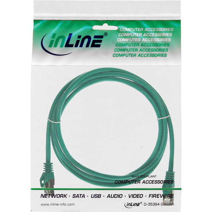 EAN 4043718007936 - InLine 72550G cable de red Verde 0,5 m Cat5e SF/UTP (S-FTP) imagen 3