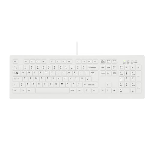EAN 7061114569732 - Contour Design Active Key AK-C8100F-UVS-W/UK teclado Médico USB QWERTY Inglés del Reino Unido Blanco imagen 1