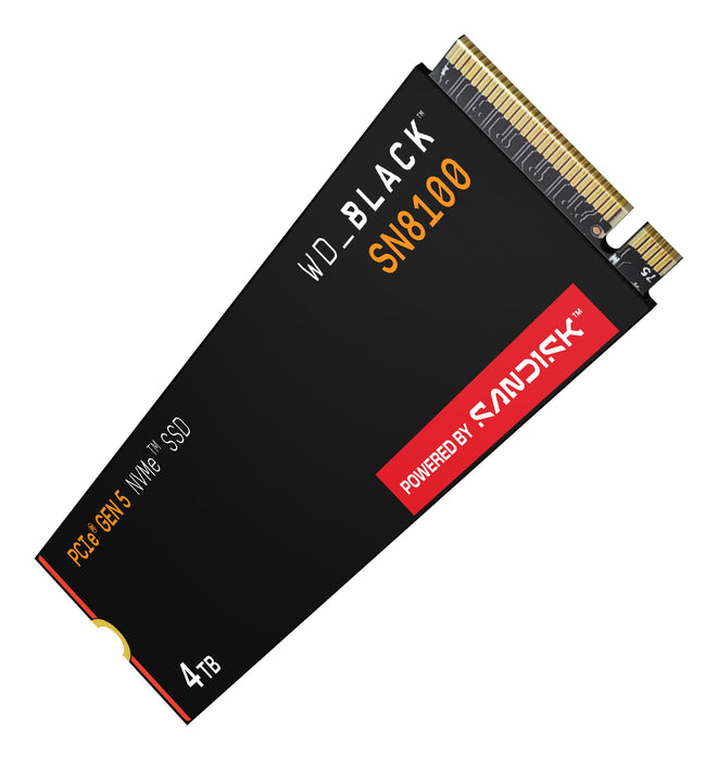 EAN 0619659220891 - SanDisk Black WD_BLACK SN8100 NVMe 4 TB M.2 PCI Express 5.0 TLC 3D NAND imagen 2