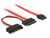 EAN 4043619848003 - DeLOCK 0.3m SATA cable de SATA Rojo imagen 1