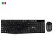 EAN 8435430617986 - NGS Allure Kit, QWERTY, IT teclado Ratón incluido Universal RF inalámbrico Italiano Negro imagen 1