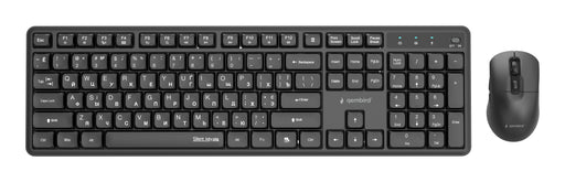 EAN 8716309137058 - Gembird KBS-WMS-01-CYRL teclado Ratón incluido Oficina RF inalámbrico QWERTY Internacional de EE.UU., Ucr imagen 1
