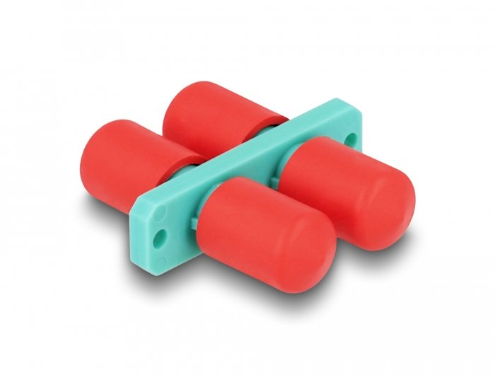 EAN 4043619879366 - DeLOCK 87936 adaptador de fibra óptica ST/ST 1 pieza(s) Color aguamarina imagen 2