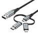EAN 6922794752863 - Vention CQJHG cable de teléfono móvil Gris, Negro 1,5 m USB A Lightning + micro-USB B + USB C imagen 5