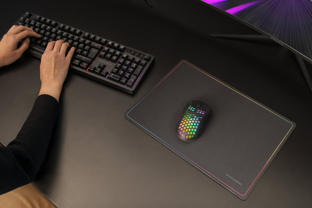 EAN 8435693111122 - Mars Gaming MCPWXPT teclado Ratón incluido Juego RF inalámbrica + USB QWERTY Portugués Negro imagen 9