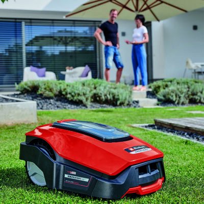 EAN 4006825653441 - Einhell FREELEXO 1200 LCD BT Robot cortacésped Batería Rojo imagen 3