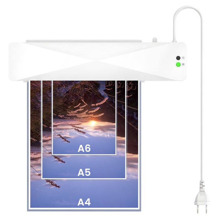 EAN 5902768707847 - Savio LR-01/W laminador Plastificadora en frío/caliente 320 mm/min Blanco imagen 3
