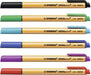 EAN 4006381399203 - STABILO GREENpoint rotulador de punta fina Negro, Azul, Lila, Naranja, Rojo, Turquesa 6 pieza(s) imagen 2