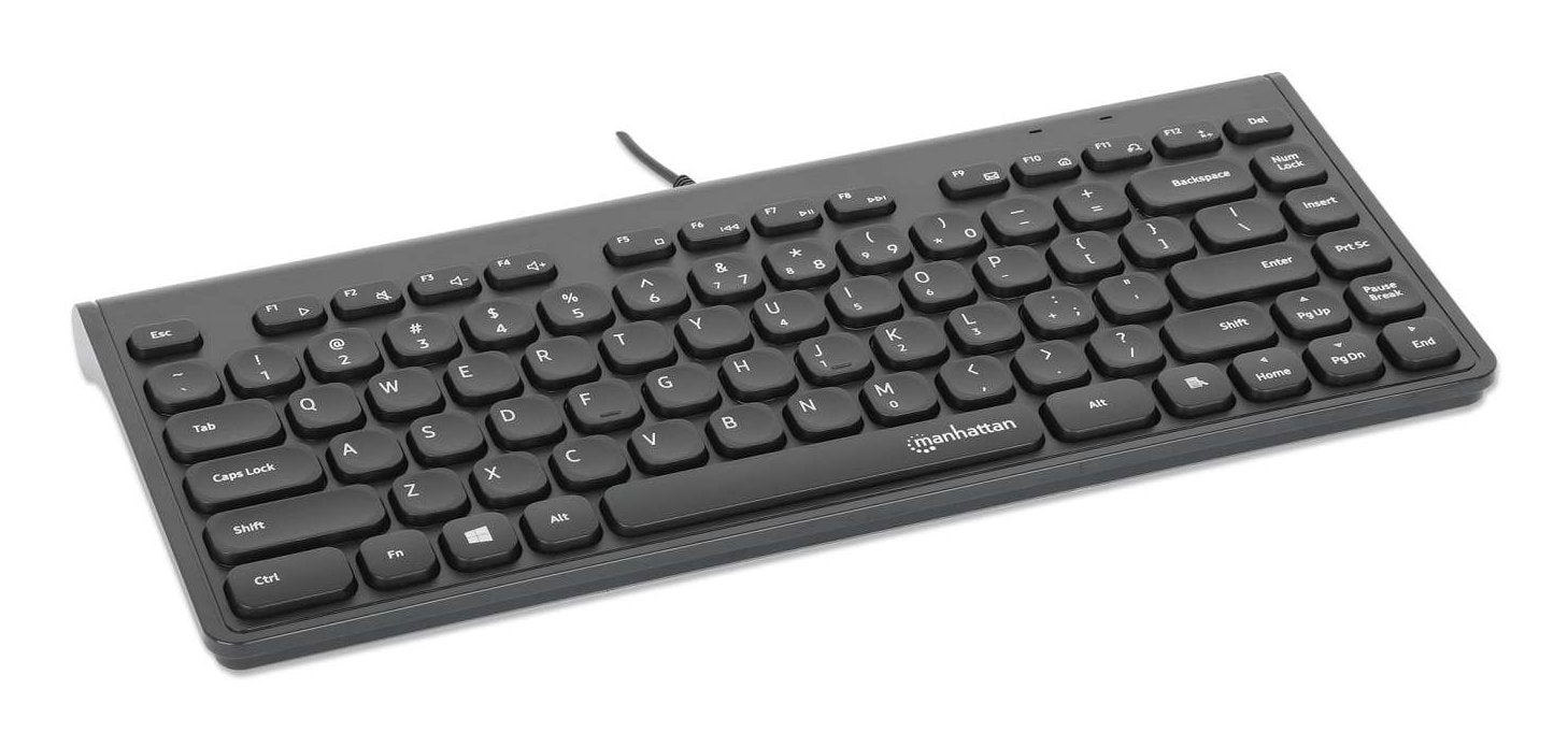 EAN 0766623180702 - Manhattan 180702 teclado Oficina USB QWERTY Negro imagen 3