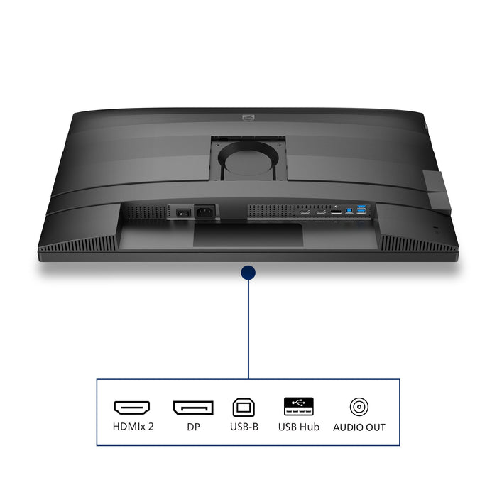 EAN 8721038003734 - Philips 4000 series 27B2N4500/00 pantalla para PC 68,6 cm (27") 2560 x 1440 Pixeles Quad HD LCD Gris imagen 6