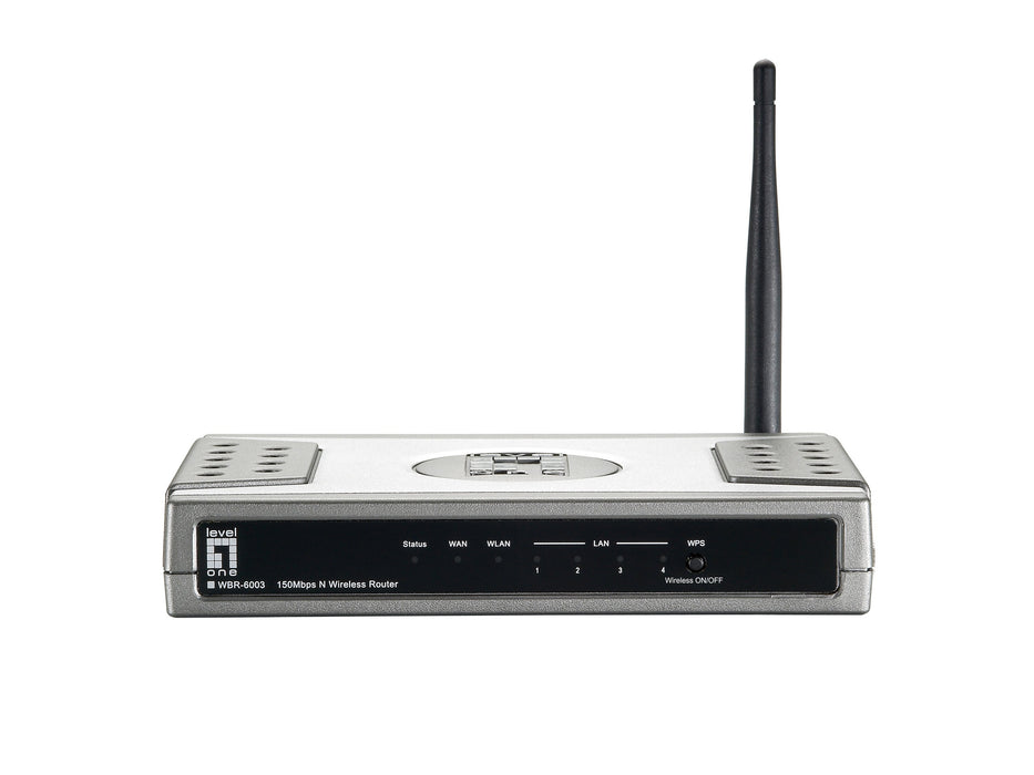 EAN 4015867149348 - LevelOne WBR-6003 router inalámbrico Ethernet rápido Plata imagen 3