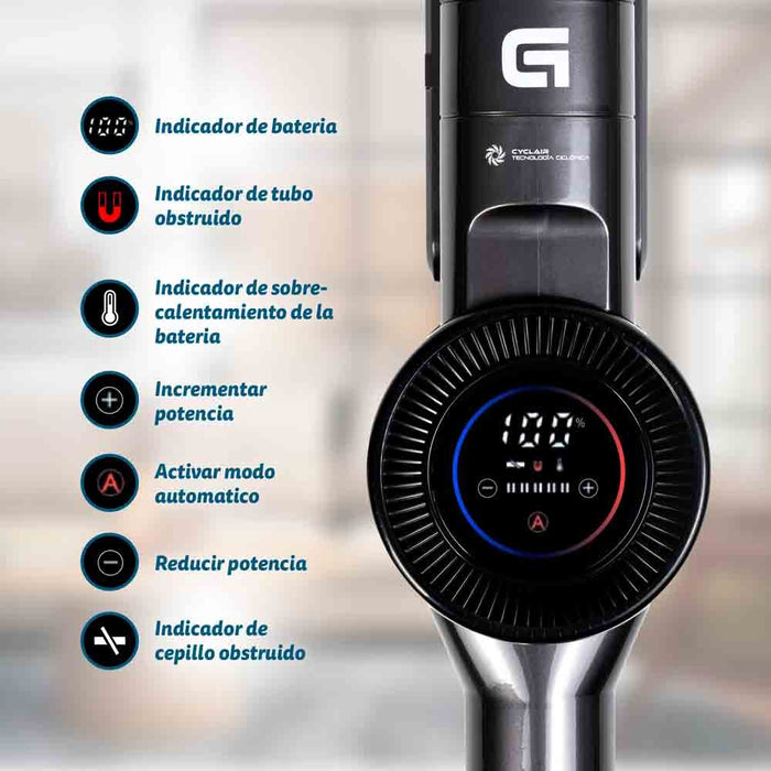 EAN 8426156018478 - Grunkel ASP-27KPA aspiradora de mano Negro Sin bolsa imagen 7
