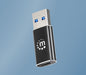 EAN 0766623153980 - Manhattan 153980 cambiador de género para cable USB A USB C Negro imagen 7