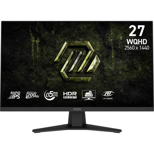 EAN 4711377392402 - MSI MAG 274QF E20 pantalla para PC 68,6 cm (27") 2560 x 1440 Pixeles Wide Quad HD LCD Negro imagen 1