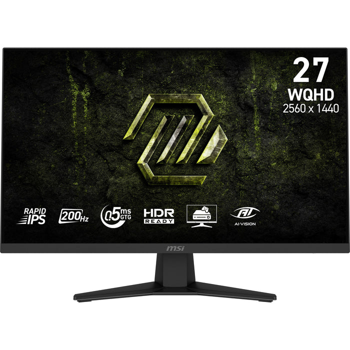EAN 4711377392402 - MSI MAG 274QF E20 pantalla para PC 68,6 cm (27") 2560 x 1440 Pixeles Wide Quad HD LCD Negro imagen 1