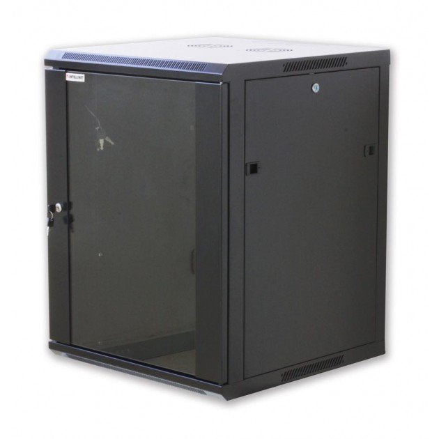 EAN 766623918404 - Techly I-CASE EW-2012BKL armario rack 12U Bastidor de pared Negro imagen 1