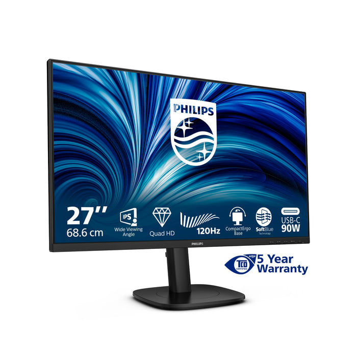 EAN 8721038002423 - Philips 3000 series 27B2U3601/00 pantalla para PC 68,6 cm (27") 2560 x 1440 Pixeles Quad HD LCD Negro imagen 4