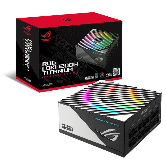 EAN 4711081721574 - ASUS ROG -LOKI-1200T-SFX-L-GAMING unidad de fuente de alimentación 1200 W 20+4 pin ATX Negro, Plata imagen 13