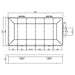 EAN 4043718331468 - InLine 43009K pieza pequeña y caja de herramientas Caja para piezas pequeñas Transparente imagen 2