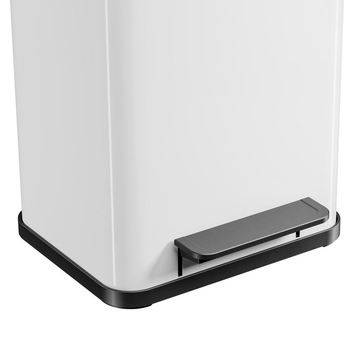 EAN 4007126016133 - Hailo Öko duo Plus M 18 L Rectangular Acero Blanco imagen 4
