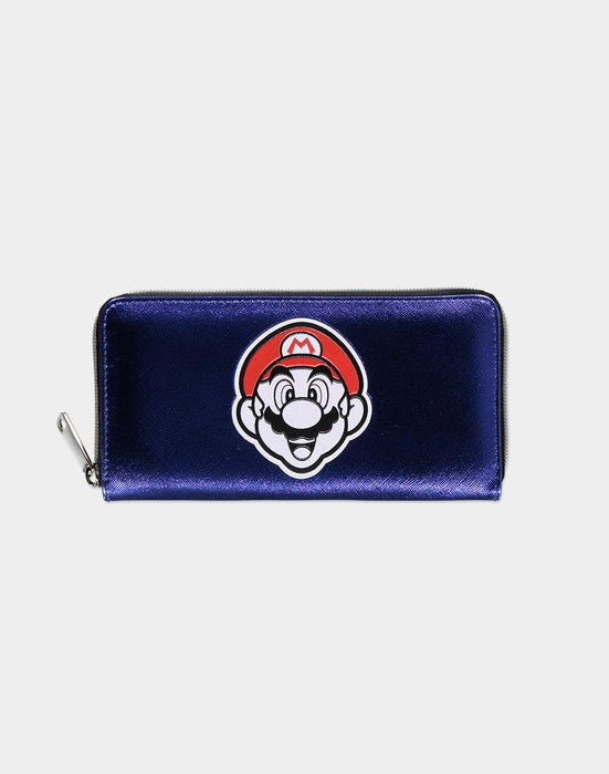 EAN 8718526121797 - Nintendo Super Mario Summer Olympics AOP Zip Around Wallet Violeta imagen 1