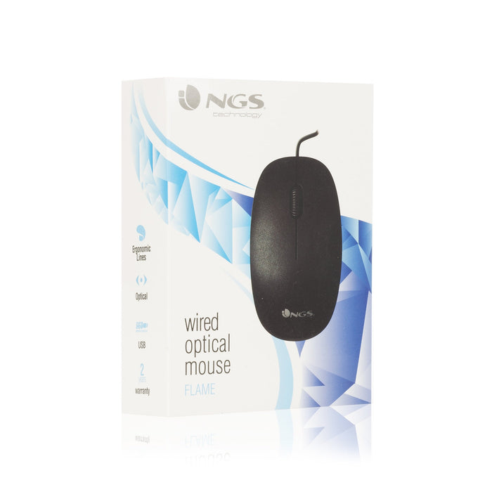EAN 8435430603965 - NGS Flame ratón Oficina mano derecha USB tipo A Óptico 1000 DPI imagen 7