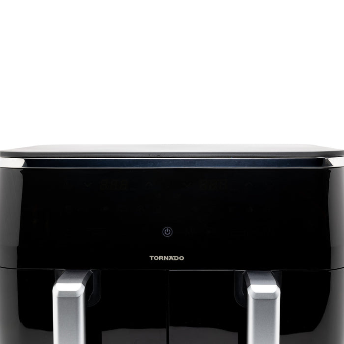 EAN 6221127476057 - TORNADO TAFT-1000-GS freidora Doble 9 L Independiente 3100 W Freidora de aire caliente Negro imagen 16
