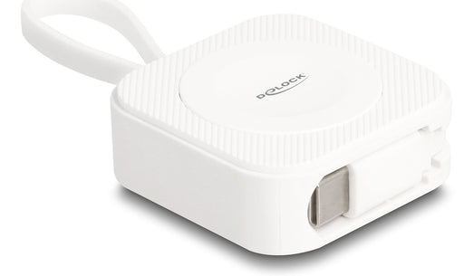 EAN 4043619830237 - DeLOCK 83023 cargador de dispositivo móvil Reloj inteligente Blanco USB Cargador inalámbrico Interior imagen 1