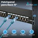 EAN 5907207228266 - Extralink CAT6A STP Patchpanel 24 porty imagen 7