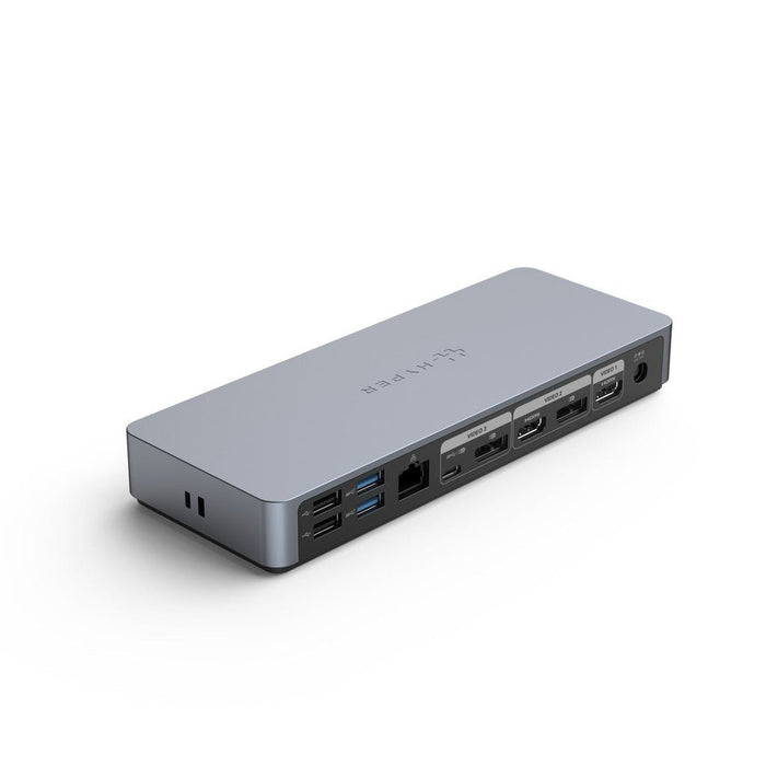 EAN 0817110016049 - HYPER HD-GD1000-EU base para portátil y replicador de puertos Acoplamiento USB 3.2 Gen 1 (3.1 Gen 1) Type imagen 2